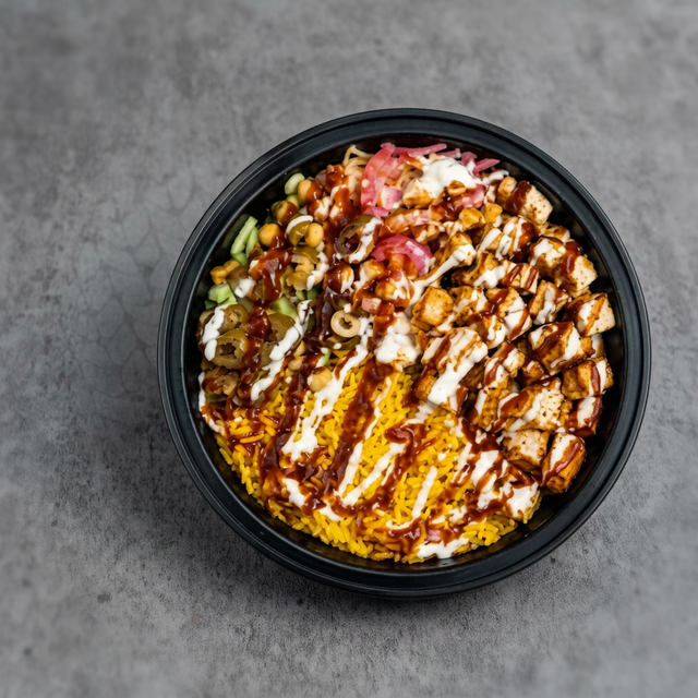 Tofu Rice Bowl.