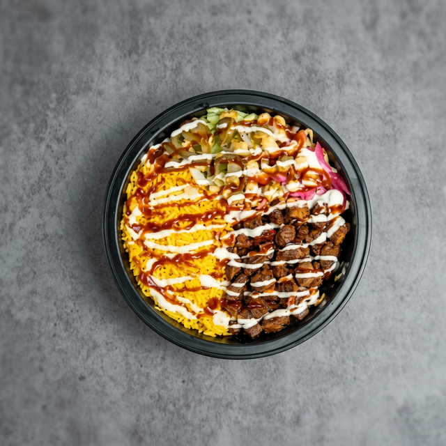 Beef Rice Bowl.